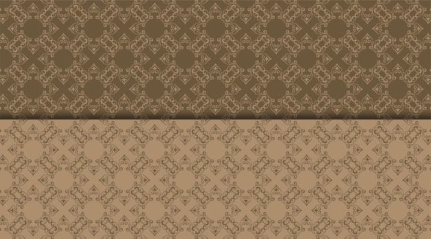 Patrón decorativo ornamental de fondo
