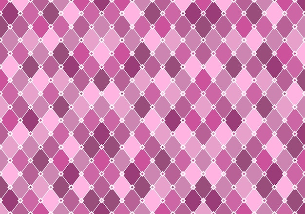 Patrón de diamante en tonos morados con cuadrícula diagonal pastel claro