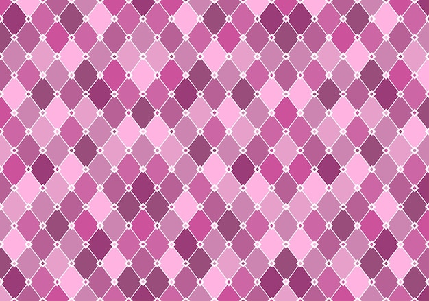 Vector patrón de diamante en tonos morados con cuadrícula diagonal pastel claro