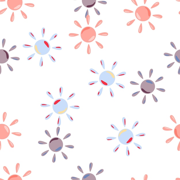 Patrón dibujado a mano sin costuras en estilo doodle