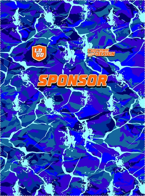 patrón de diseño de la camiseta