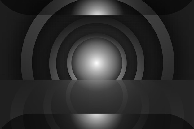 Patrón de diseño decorativo elegante fondo abstracto negro geométrico oscuro