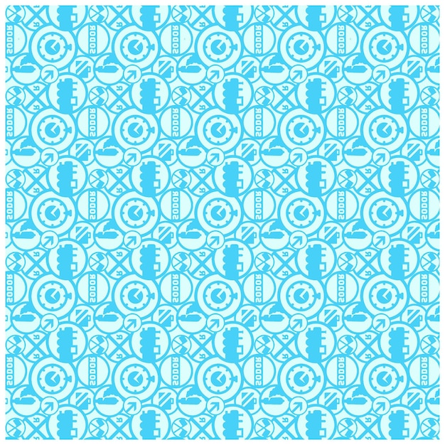 Patrón de diseño digital y textil por todas partes.