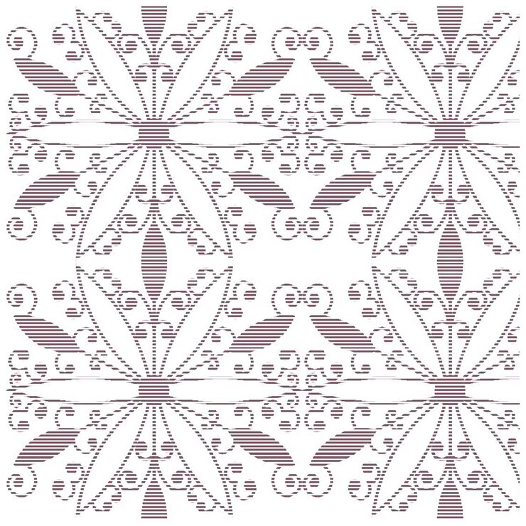 Patrón de diseño digital y textil por todas partes.