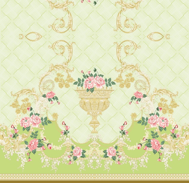 Patrón de Diseño Digital y Textil