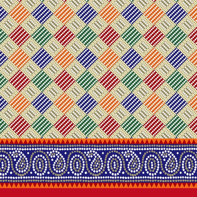 Patrón de Diseño Digital y Textil