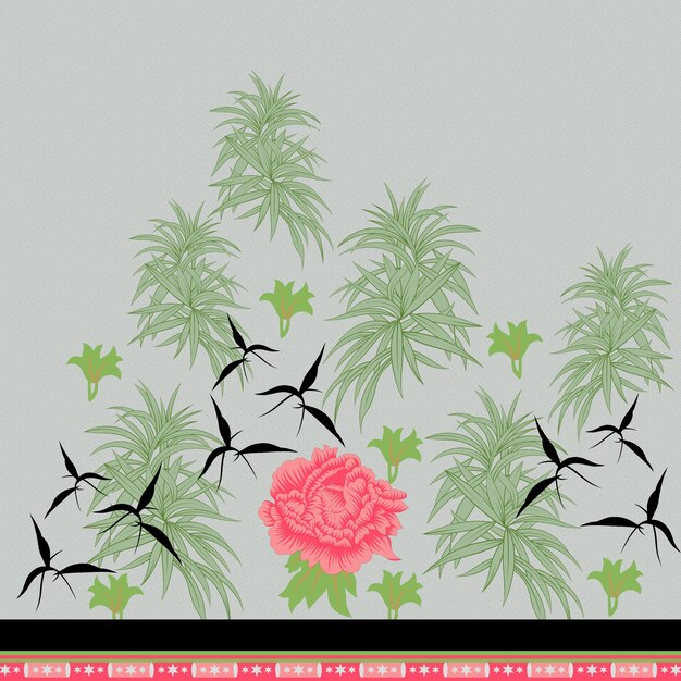 Patrón de Diseño Digital y Textil