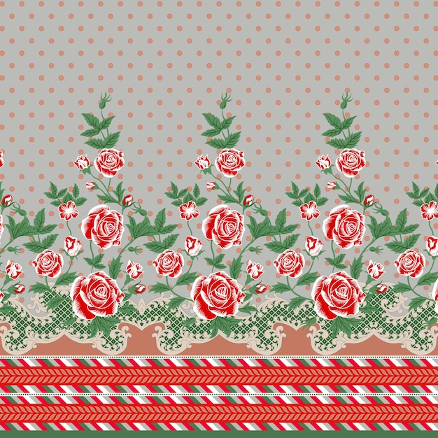 Patrón de Diseño Digital y Textil