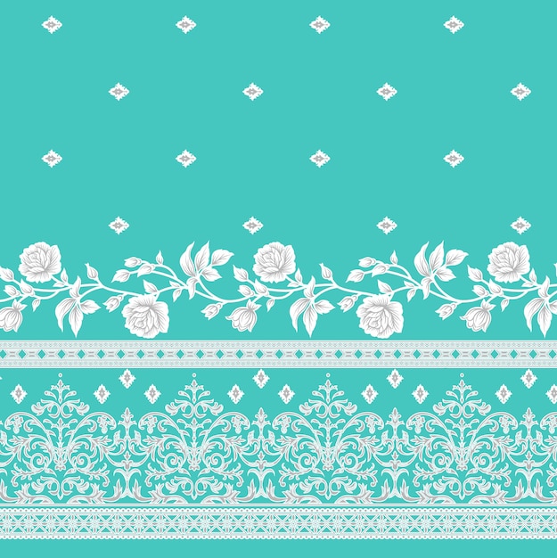 Patrón de Diseño Digital y Textil