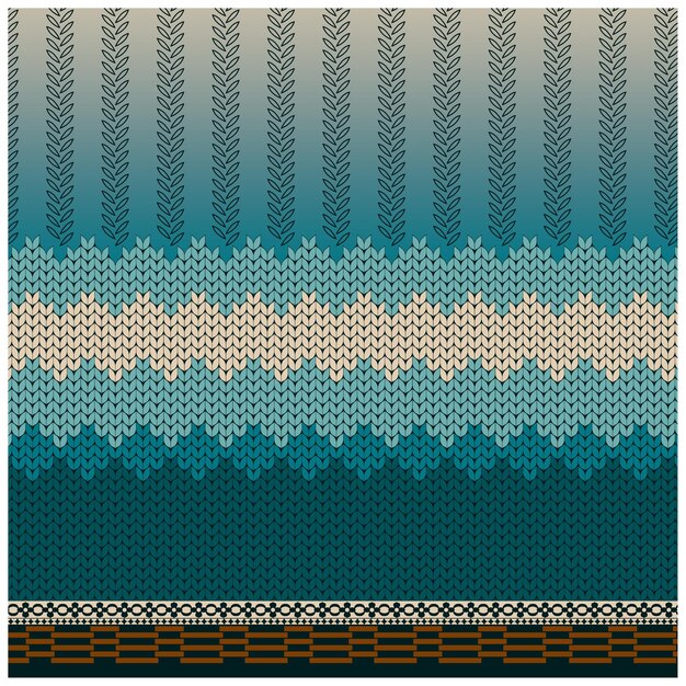 Patrón de diseño digital y textil.