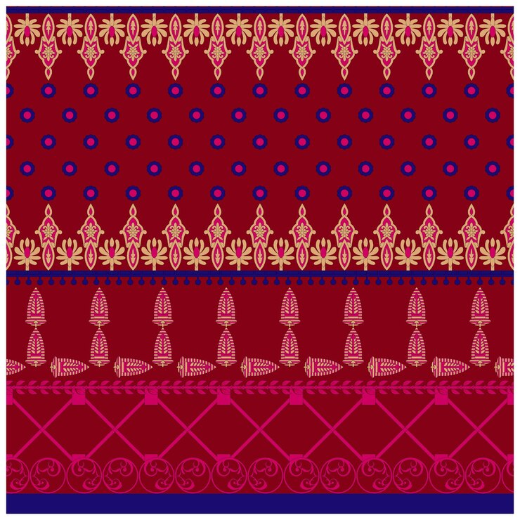 Patrón de diseño digital y textil