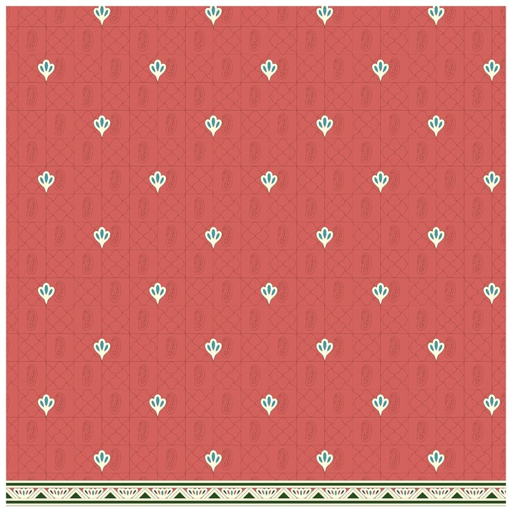 Patrón de diseño digital y textil.