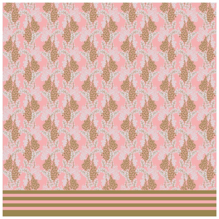 Patrón de diseño digital y textil.