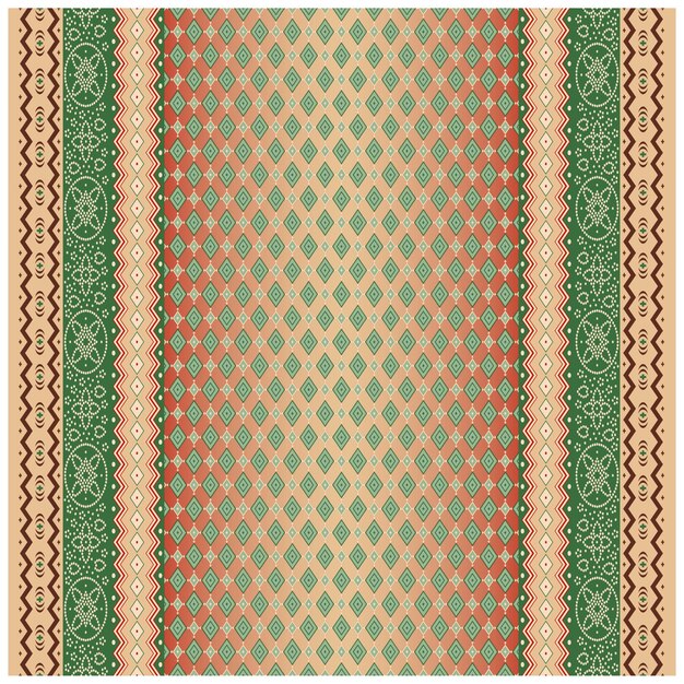 Patrón de diseño digital y textil.