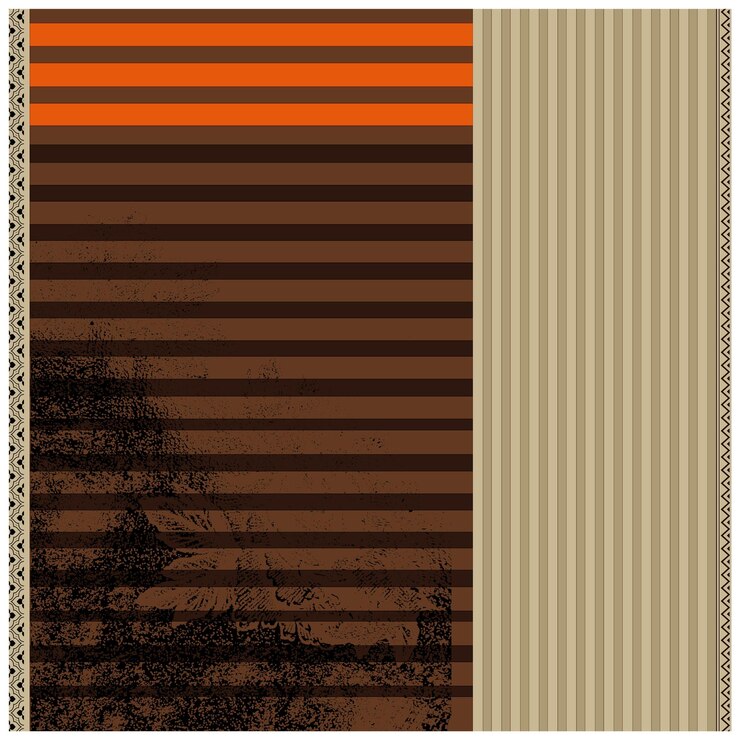 Patrón de diseño digital y textil.