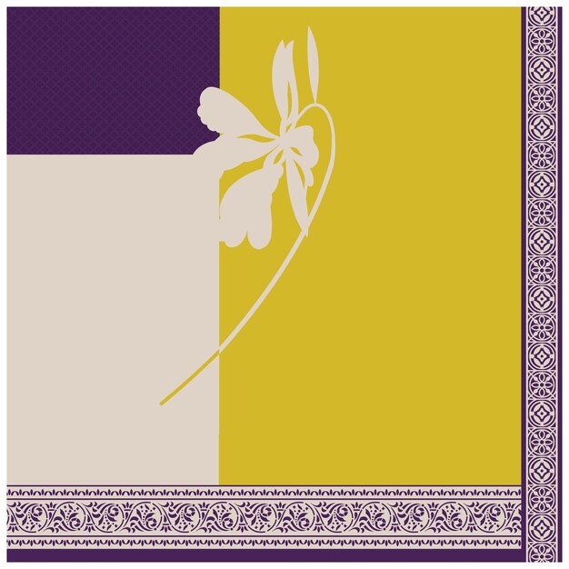 Patrón de diseño digital y textil.