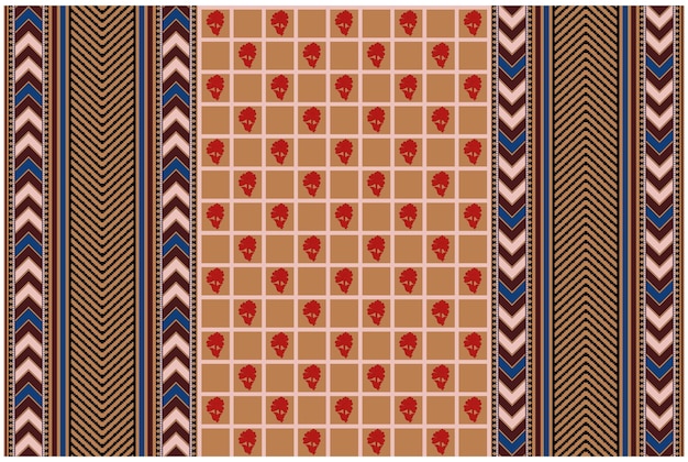 Patrón de diseño digital y textil.