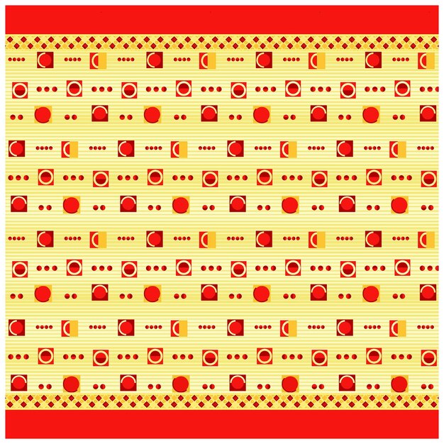 Patrón de diseño digital y textil.