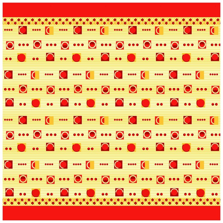 Patrón de diseño digital y textil.