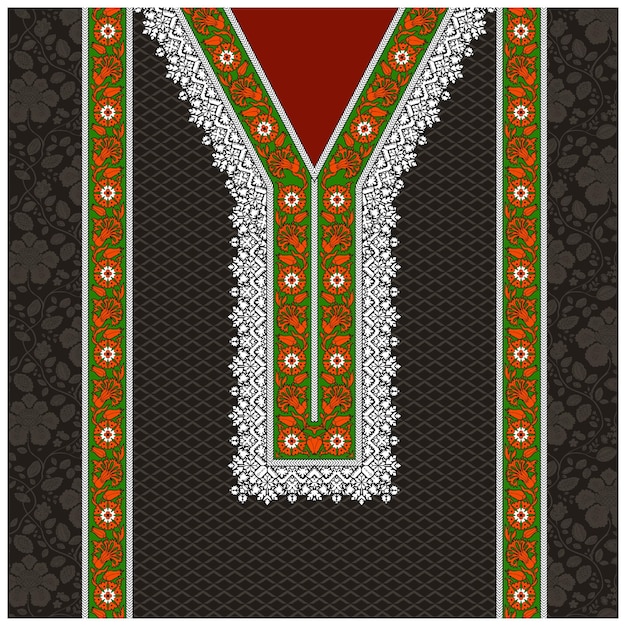 Patrón de diseño digital y textil.