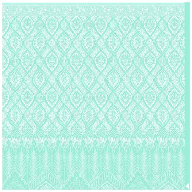 Patrón de diseño digital y textil.