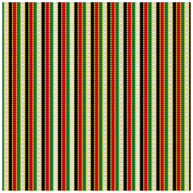 Patrón de diseño digital y textil.