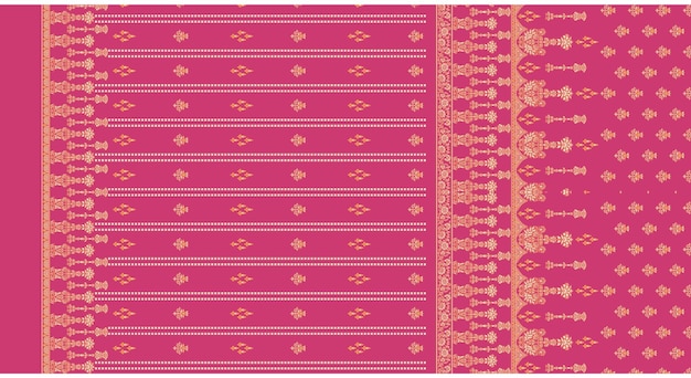 Patrón de diseño digital y textil.