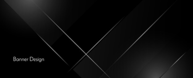 Patrón de diseño elegent de fondo abstracto negro geométrico oscuro