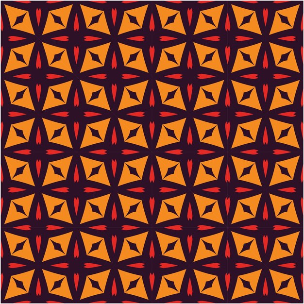 Patrón de diseño de fondo estilo de motivo étnico