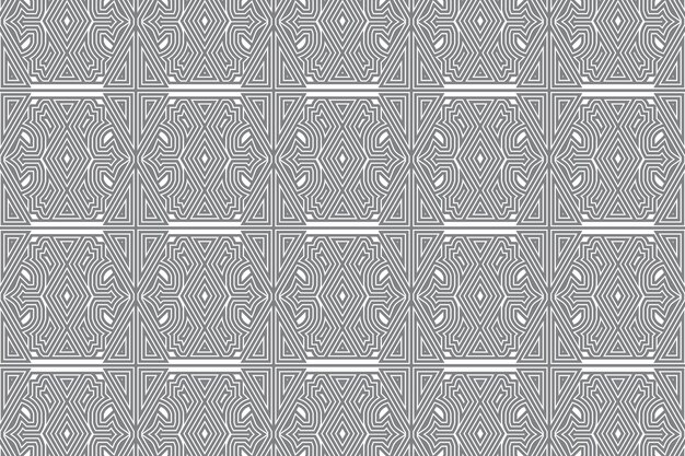Patrón de diseño de forma geométrica abstracta sin fisuras