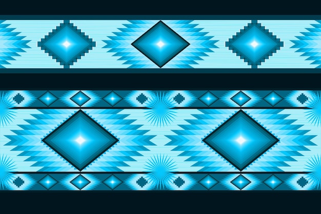 patrón de diseño geométrico tribal tradicional para papel tapiz de fondo y patrón de tela