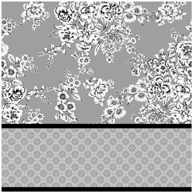 Patrón de diseño gráfico textil