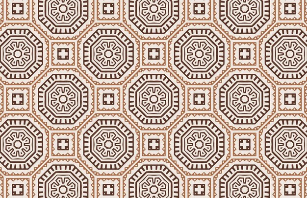 Patrón de diseño hexagonal geométrico