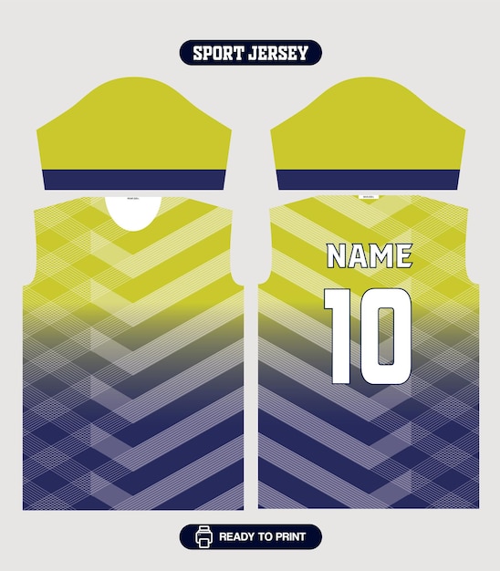 patrón de diseño de jersey para impresión y sublimación
