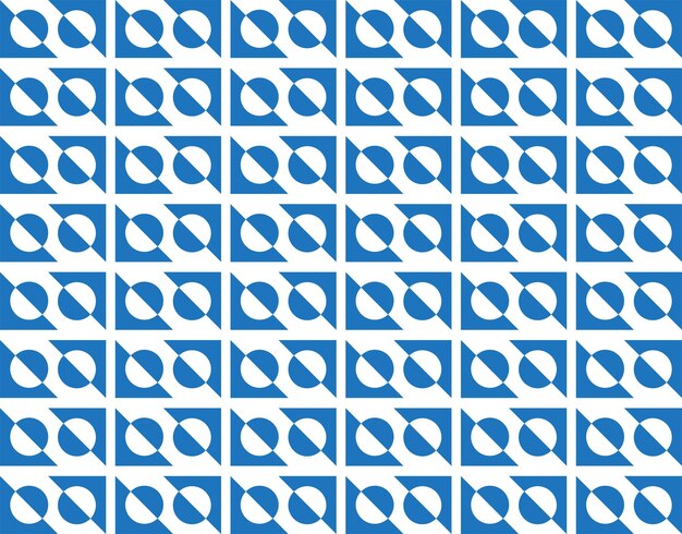 Patrón de diseño moderno azul griego