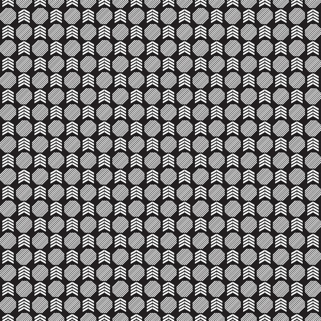 Patrón de diseño. patrón sin costuras Patrón transparente de vector. Textura con estilo moderno con monocromo tr