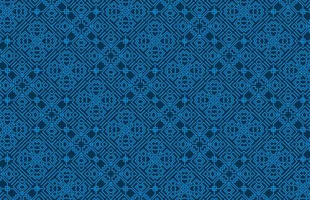 Patrón de diseño de rayas geométricas azules