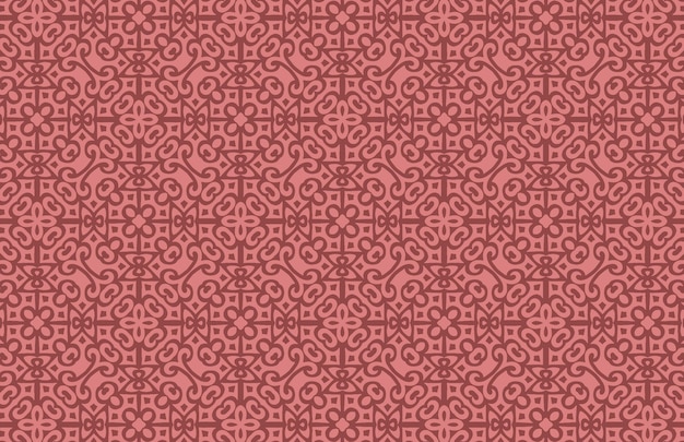 Patrón de diseño de tela floral roja