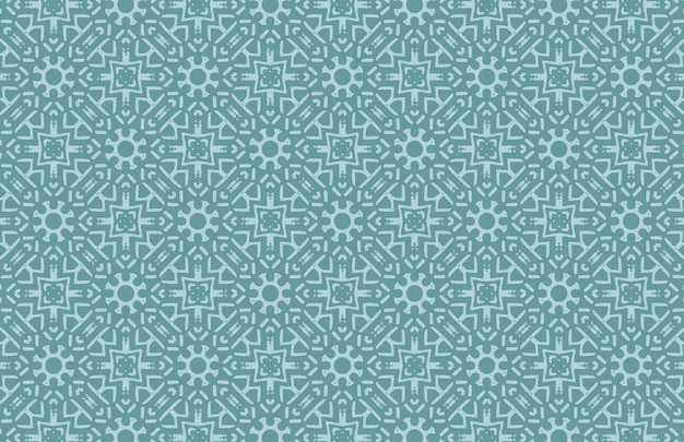 Patrón de diseño de tela geométrica grunge azul