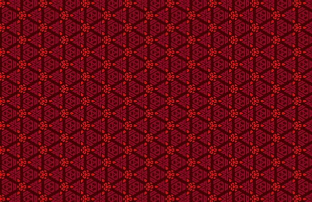 Patrón de diseño de tela rojo oscuro