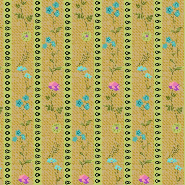 Patrón para el diseño de telas de uso textil.