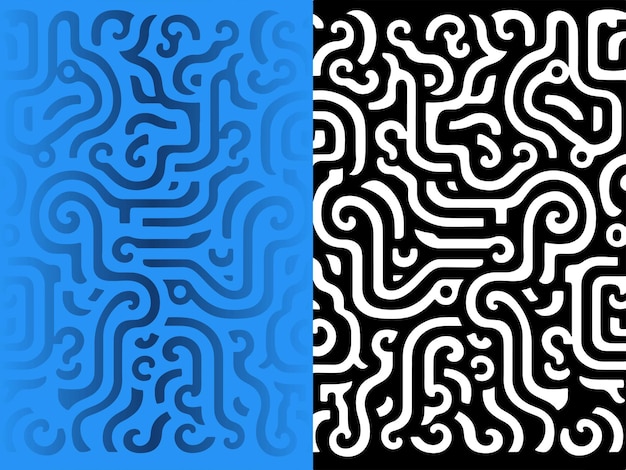 Patrón de diseño tribal para el fondo