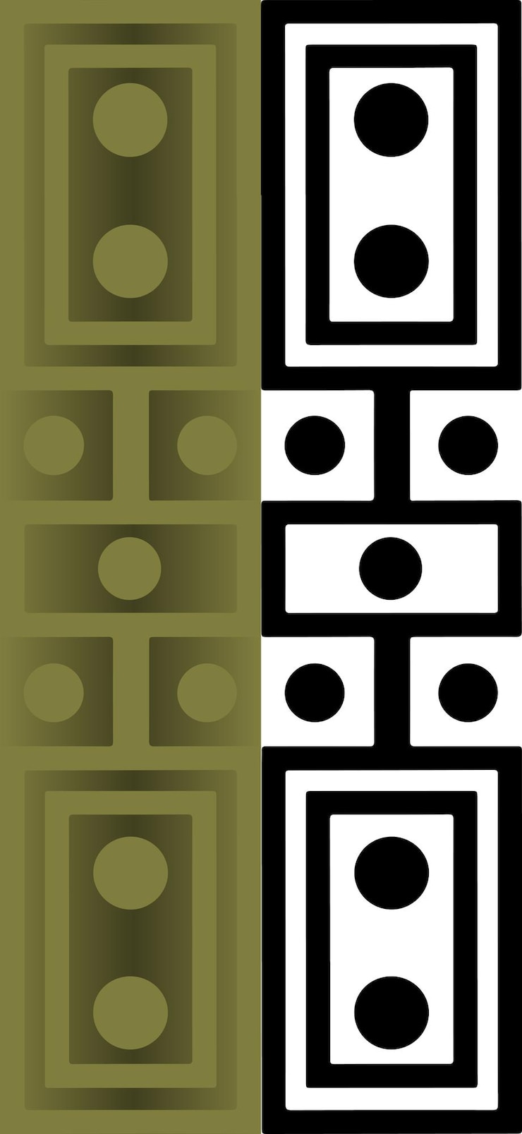 Vector patrón de diseño tribal para el fondo