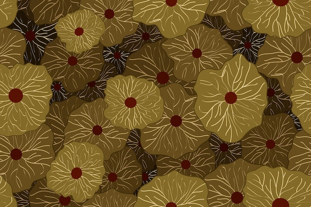 Patrón de diseño vectorial con estilo moderno listo para imprimir