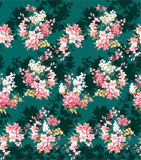 Patrón para diseños gráficos textiles.