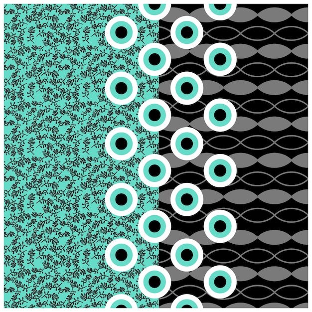 Patrón para diseños gráficos textiles.
