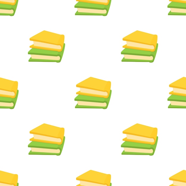 Patrón de dos libros textura de fondo sin costuras repetir papel tapiz vector geométrico