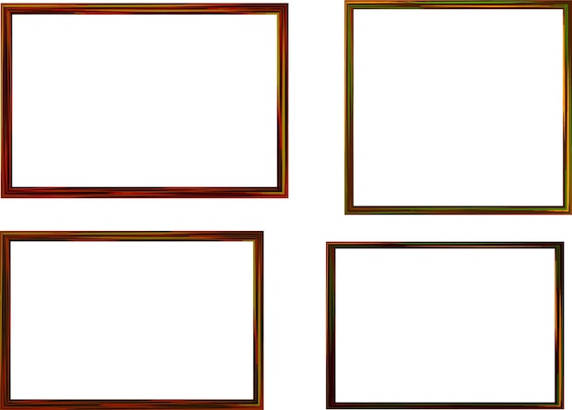 patrón de edición oscura cuadros rectangulares coloridos conjunto vector