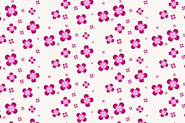 Patrón con elementos geométricos florales en tonos rosasfondo abstracto para el diseño