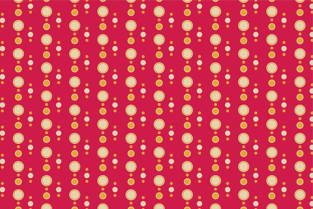 Patrón con elementos geométricos en tonos amarillo-rojo fondo de gradiente abstracto